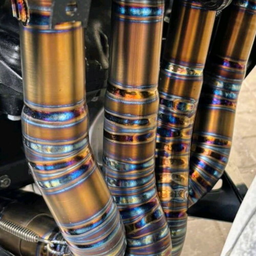 Full Titanium Exhaust for Kawasaki Z 1100 2026 Model New