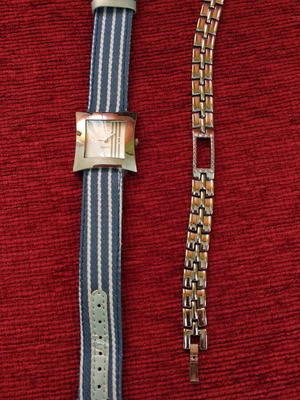 Watch and bracelet like new, women's