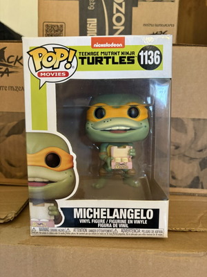 Funko POP Michelangelo Teenage Mutant Ninja Turtles vinyl figure like new