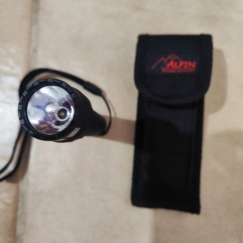 Alpin flashlight 180lm with case like new