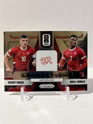 2025-26 FIFA World Cup Connections Xhaka & Embolo Insert σαν καινούργιο