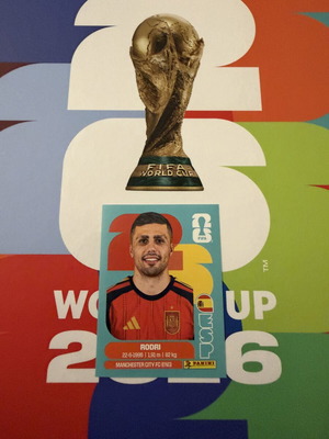 Panini World Cup 2026 Rodri Spain ESP 10 sticker new