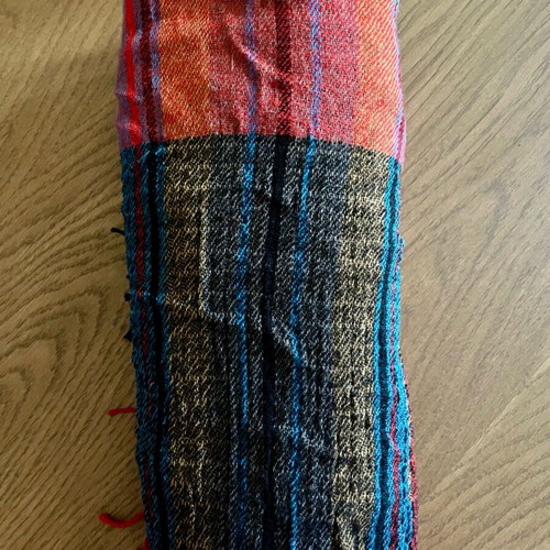 ZARA Pashmina like new, multicolored with soft fabric 1.40x1.40