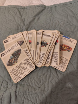 Vintage Yperatou (Top Trumps) cards – 2 complete collections (Cars & Planes)