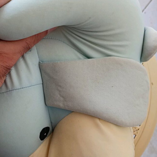 Stress relief pillow decorative used with beads inside