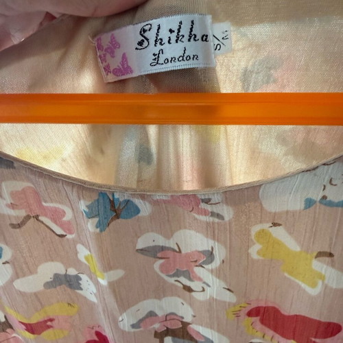 Long spring dress like new, multicolored, size S
