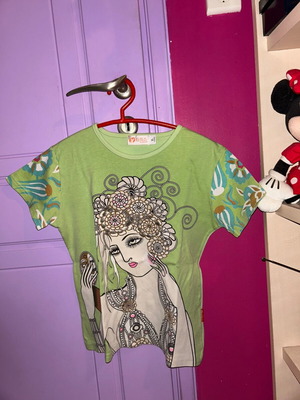 T-Shirt εφηβικό/γυναικείο πράσινο σαν καινούργιο, μέγεθος XL