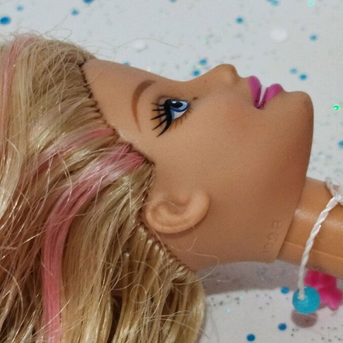Barbie used, lot of 3 damaged dolls