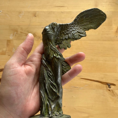 Replica of Nike of Samothrace statue used, decorative