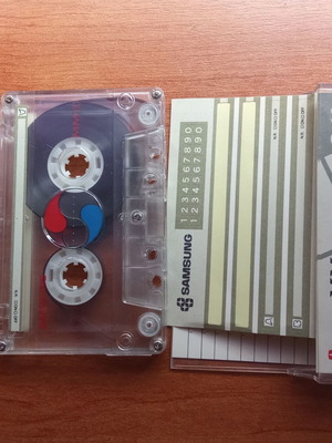 Samsung MM C-60 audio tape used, 1980s