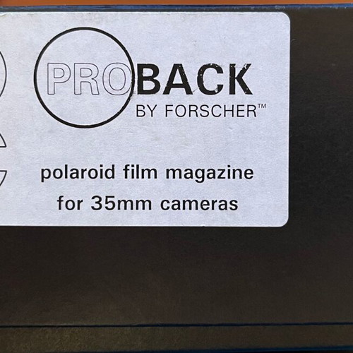 Proback II Polaroid Film Magazine for Nikon F5 new