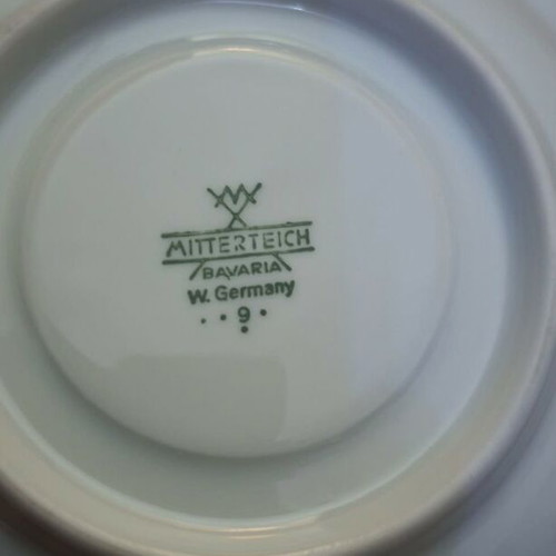 Vintage Mitterteich Bavaria Porcelain Tea and Coffee Set like new