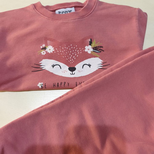 Trax tracksuit set for 2-year-old girl used