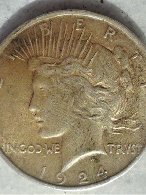 United States 1 dollar 1924 (without letter)