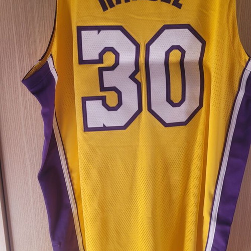 NBA Nike Lakers Jersey XL authentic, new with sewn logos