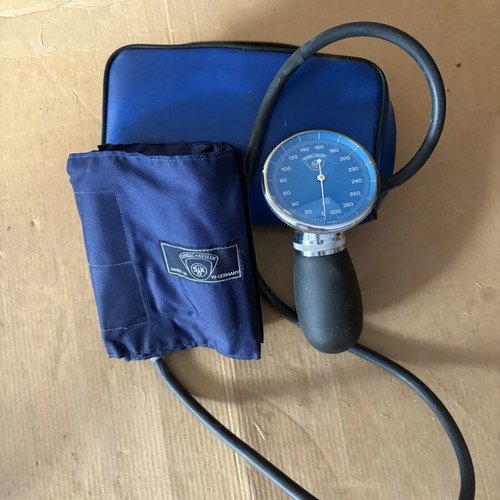Blood pressure monitor used, special model