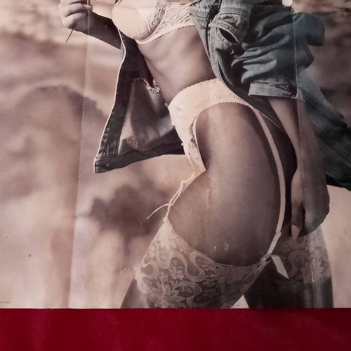 Photogrper-Pete Davis 1994 collectible poster used, 90x62 in, Spain