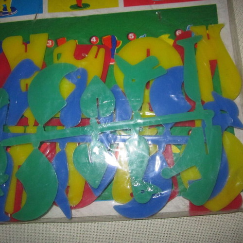 LINO Animal Play Set 1977 vintage Greek construction toy like new