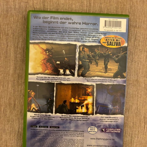The Thing Xbox Original used, German complete