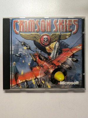 Crimson Skies PC CD-ROM μεταχειρισμένο, κλασικό παιχνίδι Microsoft
