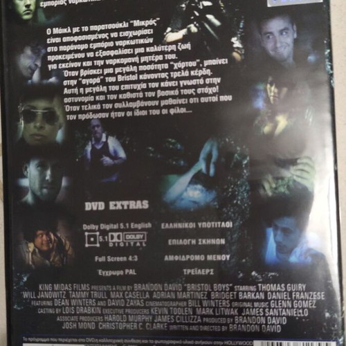 Bristol Boys DVD used with subtitles