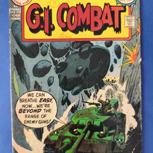 G.I. Combat 173 used comic book in English