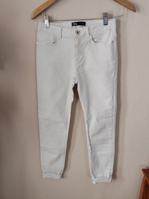 Zara white jeans like new, size S 36 8