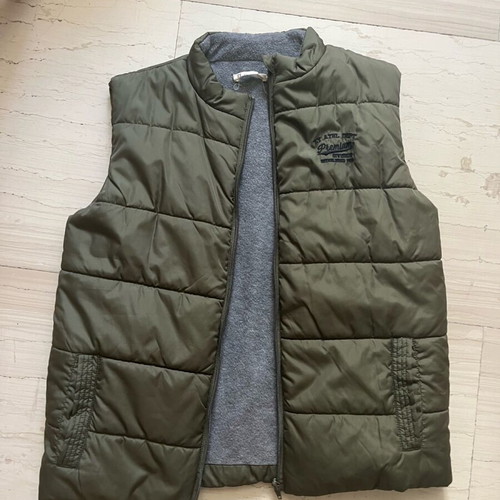 Men's sleeveless jacket in very good condition, green Zamberlan XS