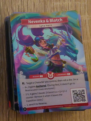 Altered TCG Lyra pre-made deck 40 cards glossy like new