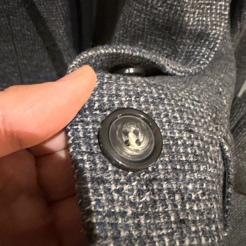 Riska grey women's tweed blazer like new, size S