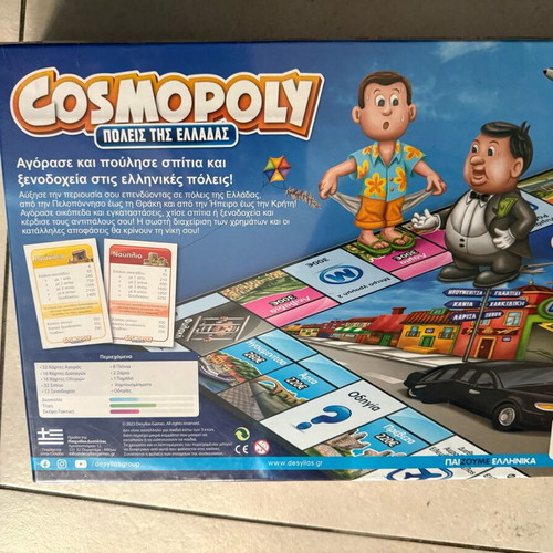 Cosmopoly board game Cities of Greece new