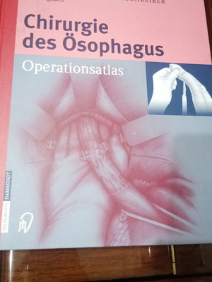 Chirurgie des Ösophagus operationsatlas used, German