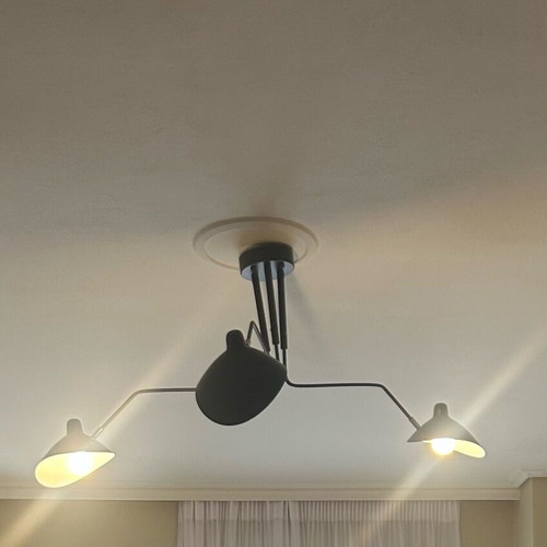 LUMA ceiling light like new, multi-light fixture