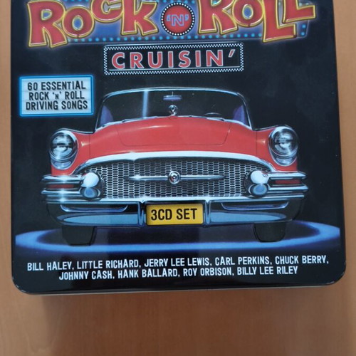 Rock N Roll Cruisin 3 CD set like new, classic rock