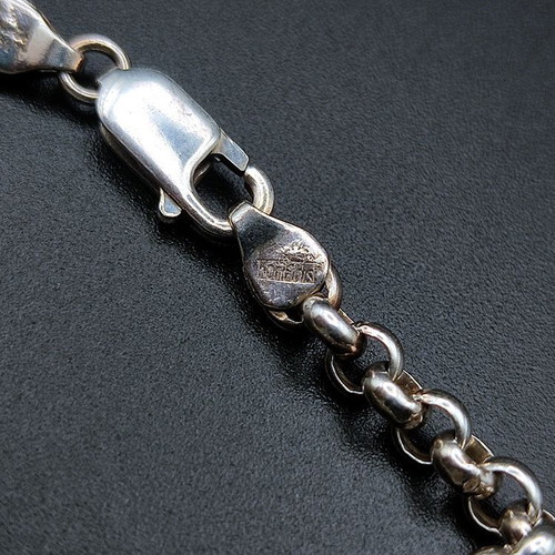 Korifidis Silver Bracelet with Charms (925) like new