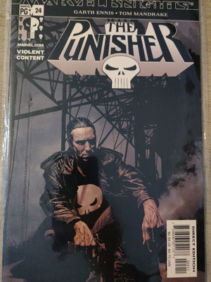 The Punisher #24 Marvel Knights comic book mint condition