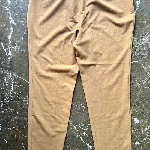 Dorothy Perkins office style maternity trousers used, brown, size L