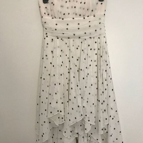 Mini strapless asymmetric ZicZac dress like new, size M