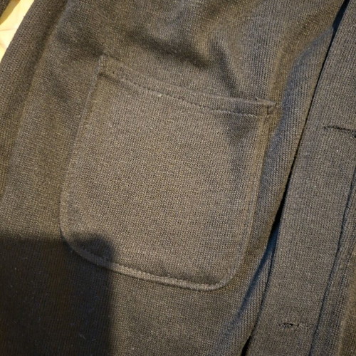 Zhelin men's knitted cardigan like new, black, XXL