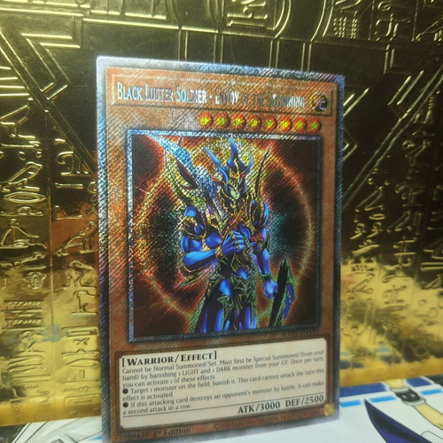 Black Luster Soldier Envoy of the Beginning near mint Yu-Gi-Oh! card