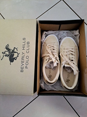 Beverly Hills Polo Club beige sneakers new, size 36