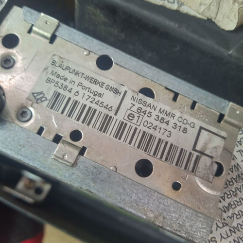 Radio CD MMR CD-G Nissan Micra 2 K12 used
