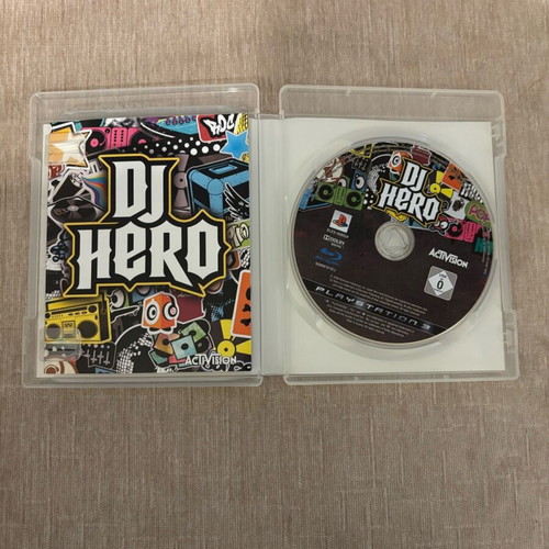 DJ Hero PlayStation 3 European used complete