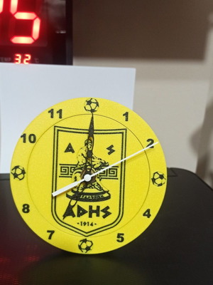 Aris desk clock new with customizable colors