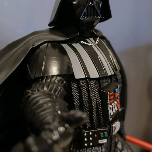 Darth Vader handcrafted resin figure new, custom made