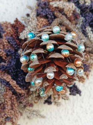 Handmade wreath diameter 35cm new
