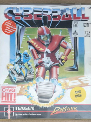 Cyberball (Tengen / Domark) Amstrad Disk like new