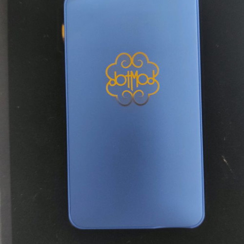DotMod dotSquonk Box new, mechanical squonk mod blue