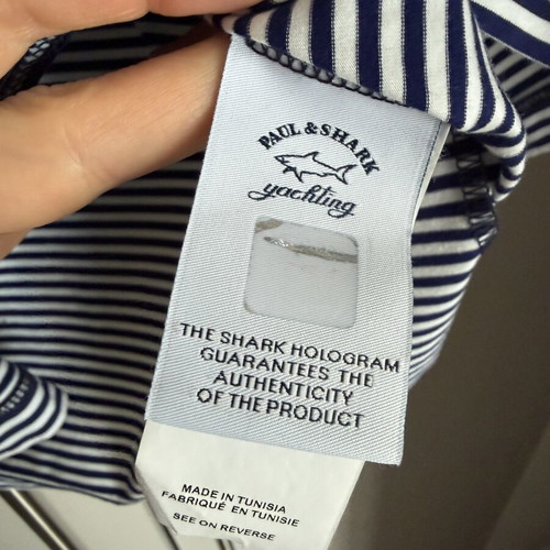 Paul & Shark Yachting Stretch striped men's t-shirt 3XL like new