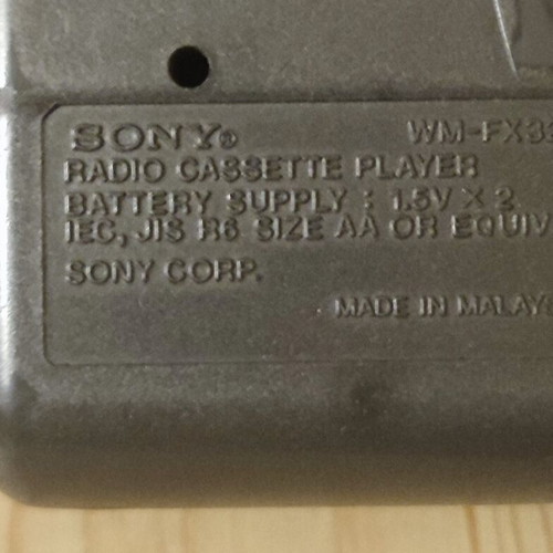 Sony Walkman WM-FX323 portable cassette player used